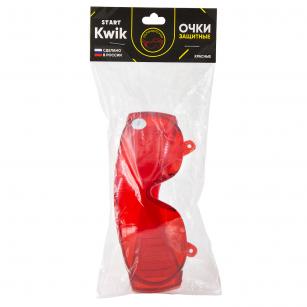 Очки защитные красные START KWIK. Фото 4
